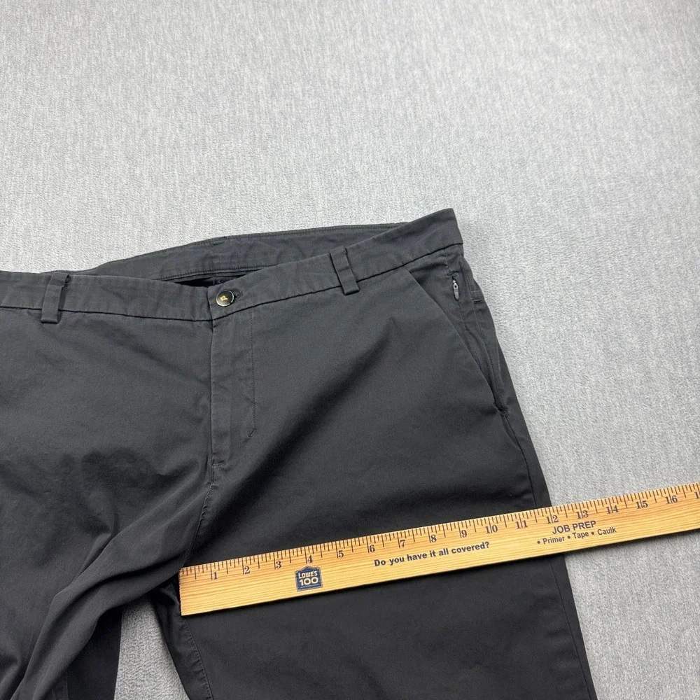 Lululemon Pants Mens 36x29 Black Commission Classic Swift Cotton Pockets Golf